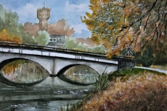 25-aquarel-Woerden-Parijse-brug