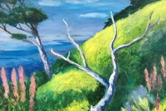 Cornwall-coast-olie-op-doek-100x100-cm